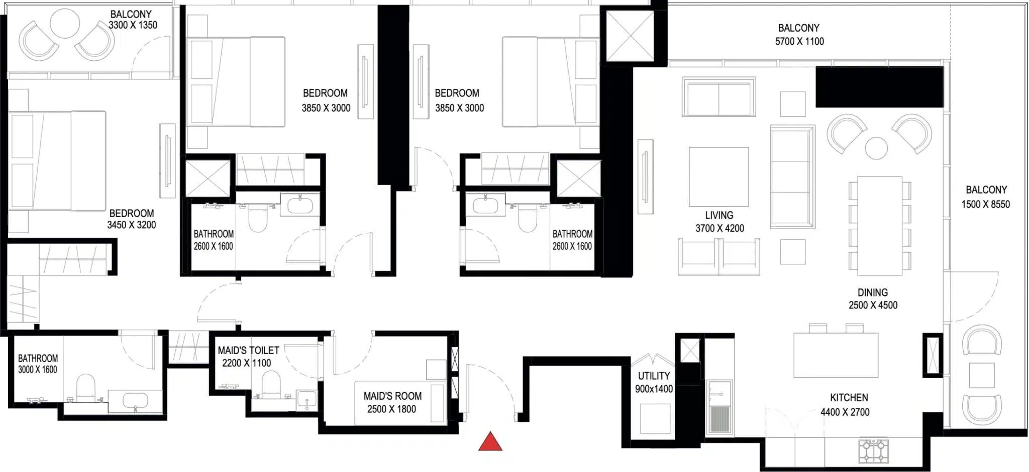 3Bed